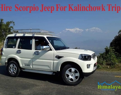Scorpio Jeep hire in Kathmandu
